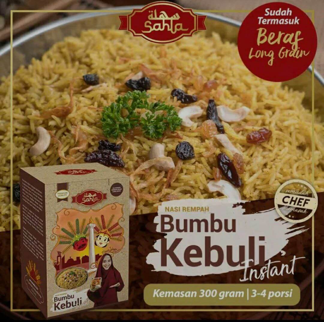 Nasi Rempah Bumbu Kebuli